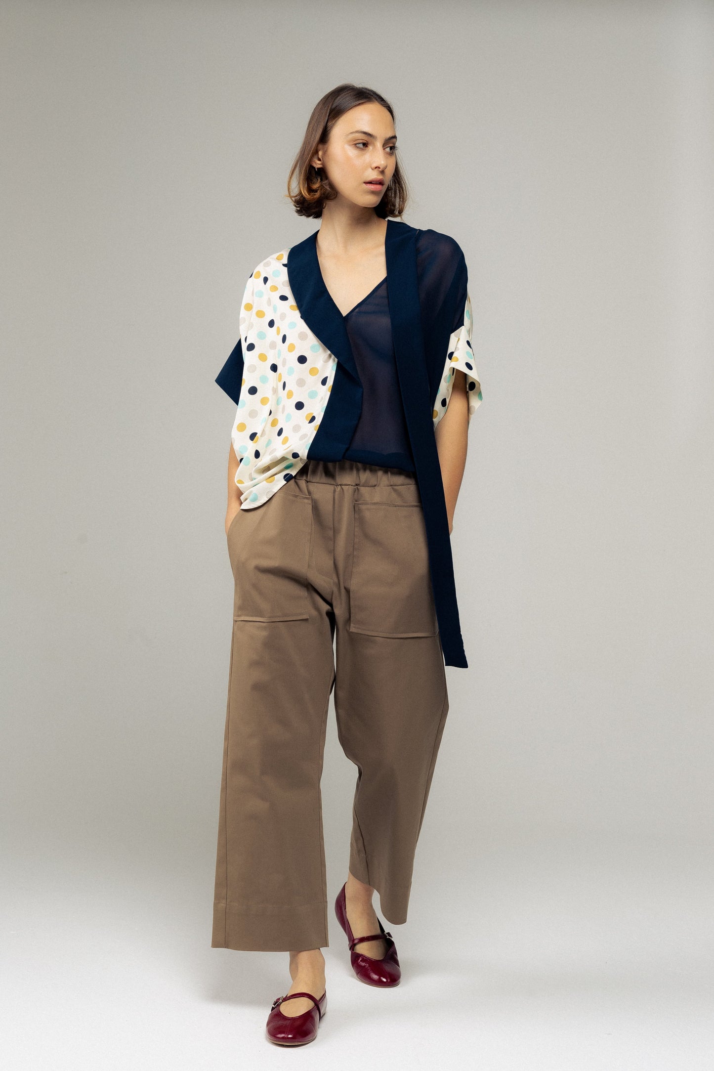Pantalone Irene | Drill Kaki