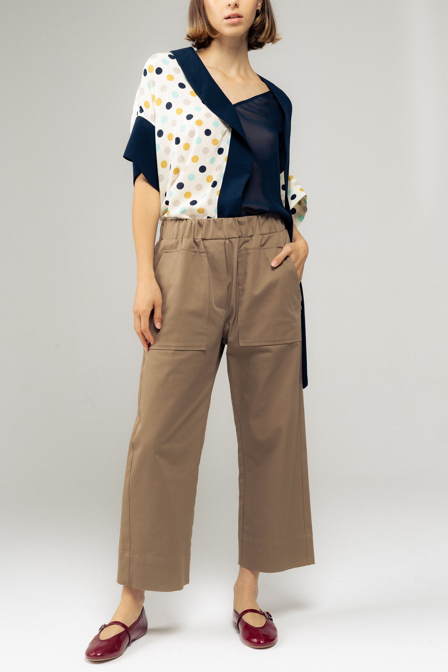 Pantalone Irene | Drill Kaki