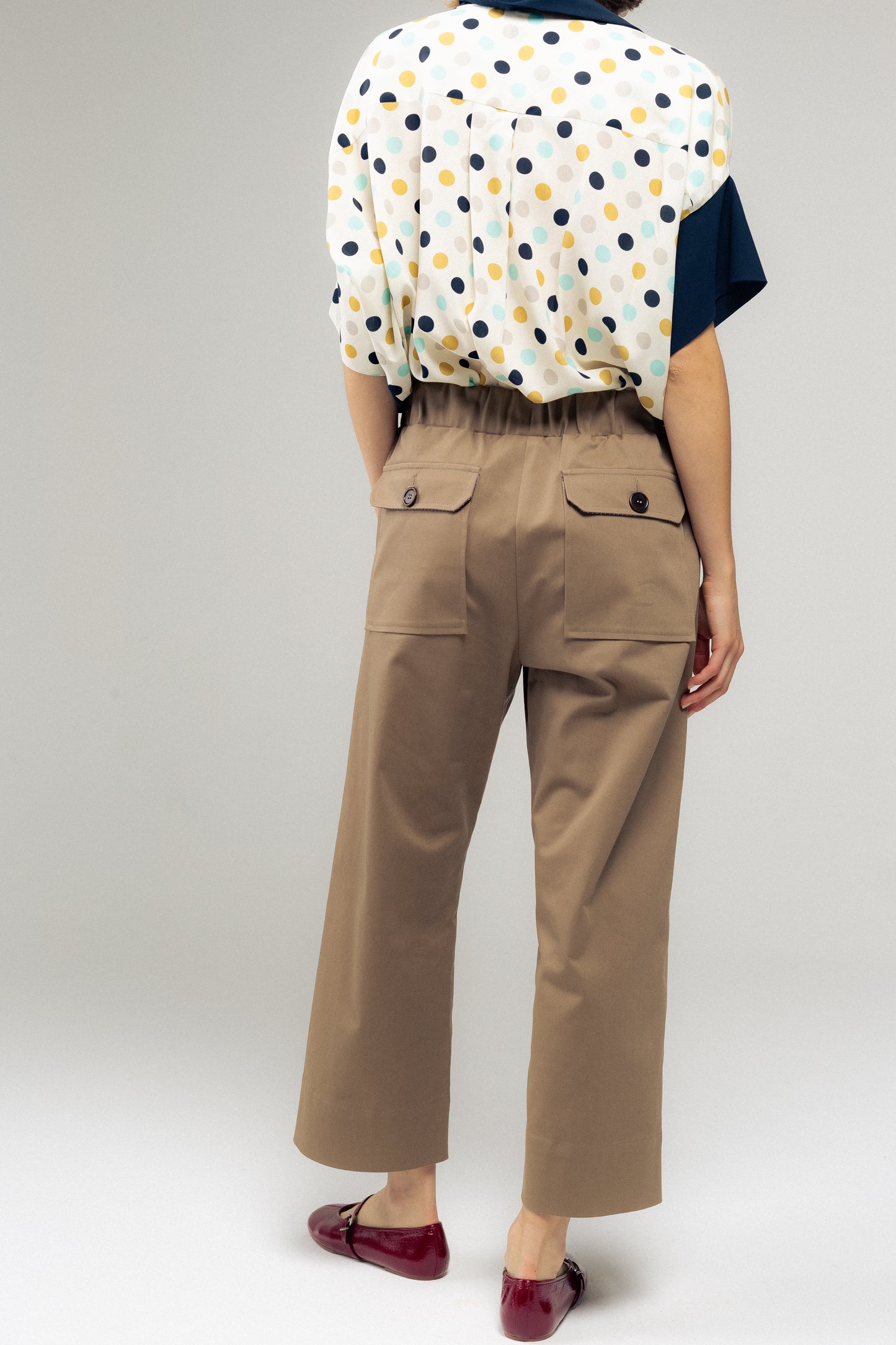 Pantalone Irene | Drill Kaki