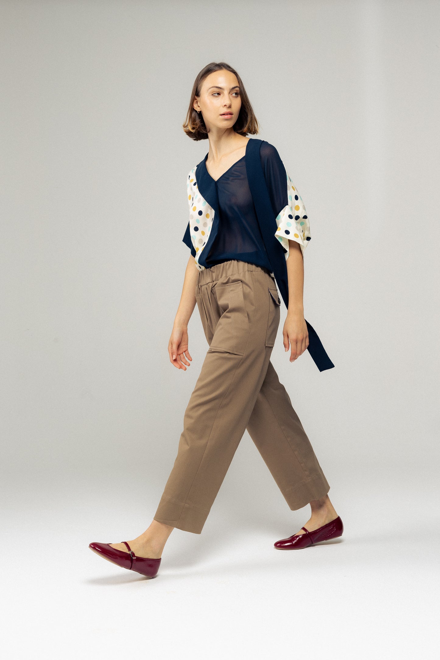 Pantalone Irene | Drill Kaki