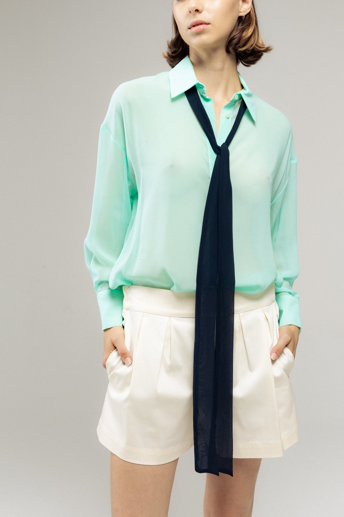 Camicia Eva | Georgette Acqua