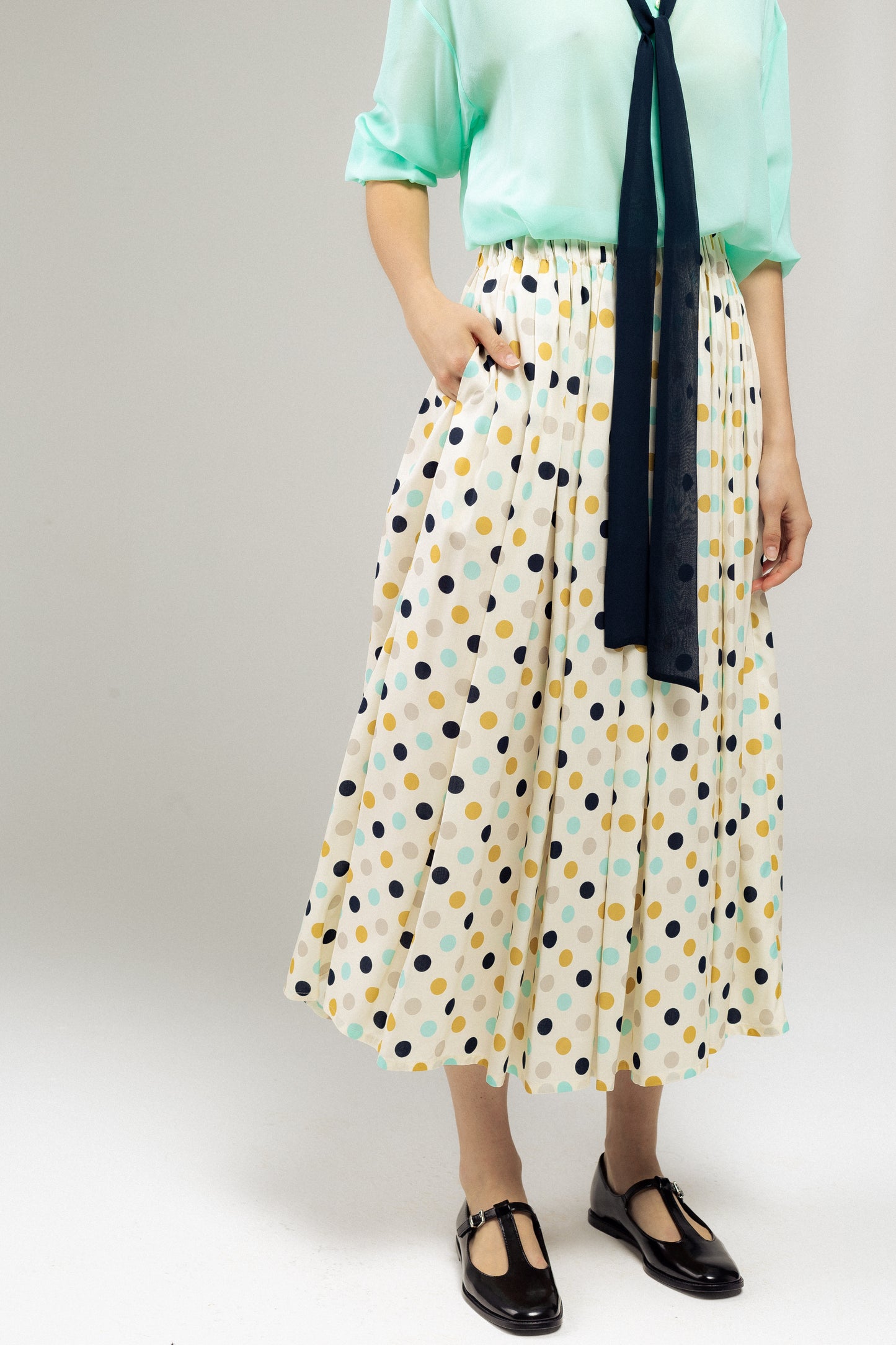 Gonna Nora | Viscosa Pois