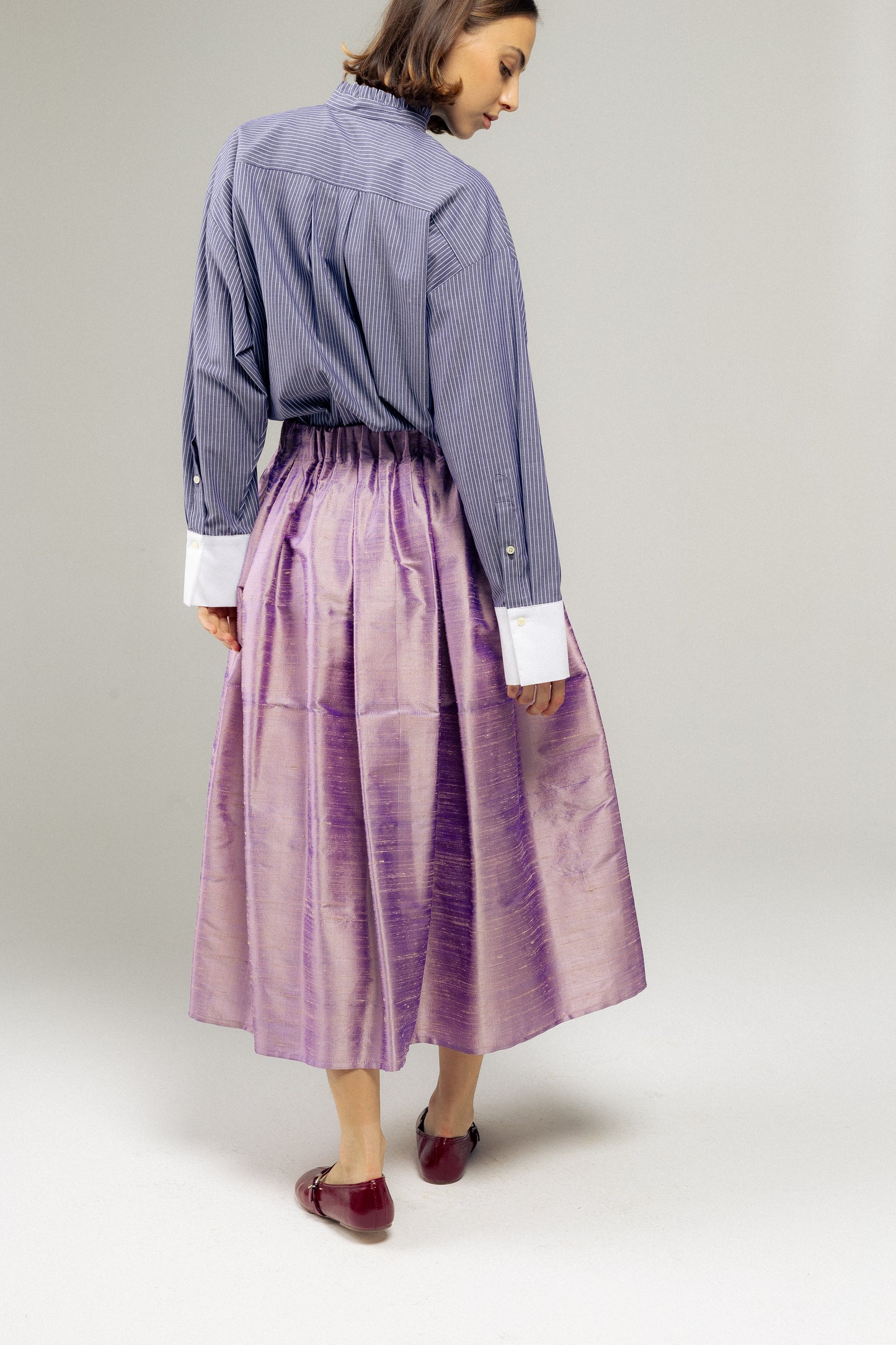 Gonna Nora | Shantung Lilla