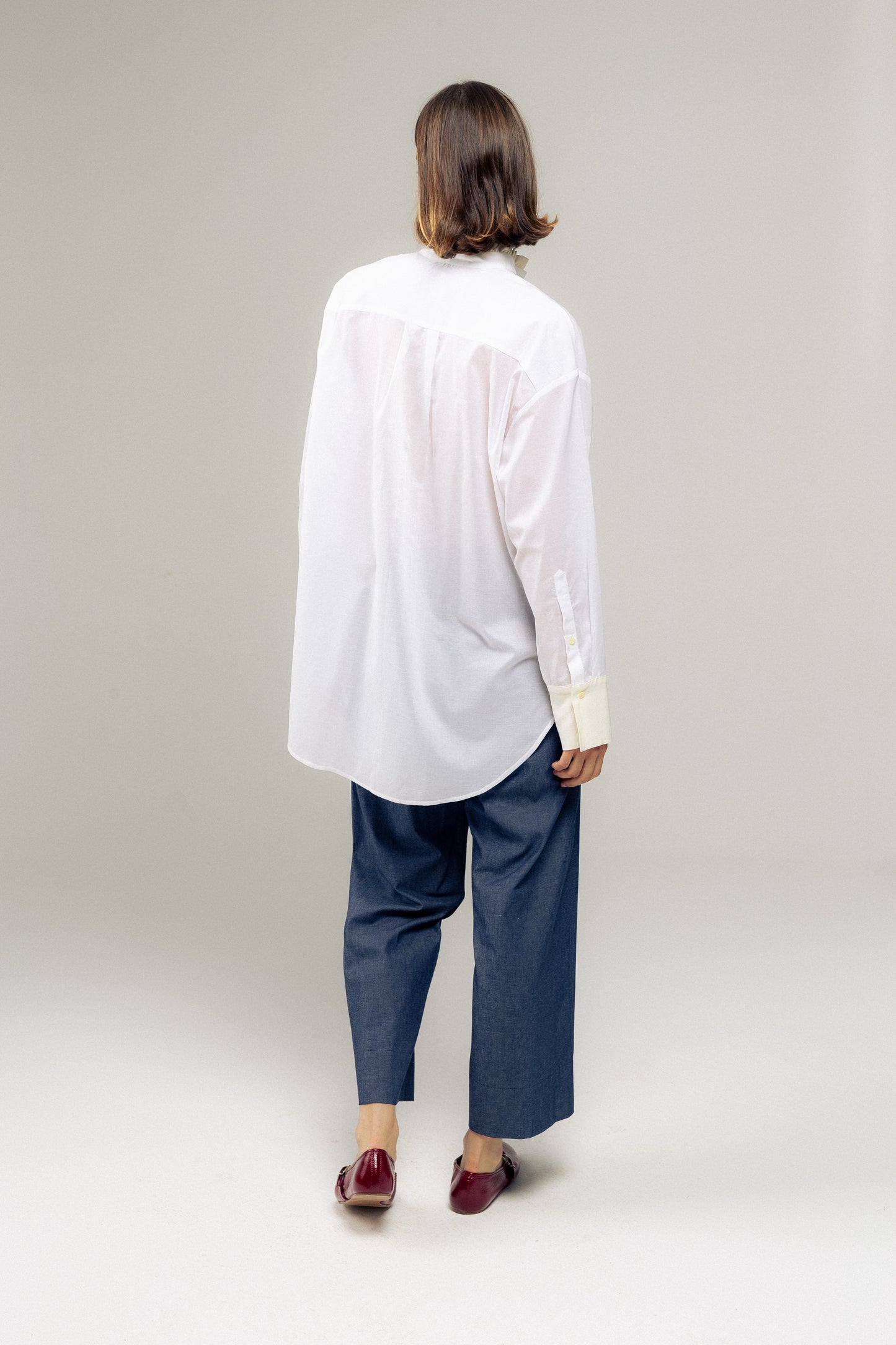 Camicia Alma | Mussola & Crêpe de chine