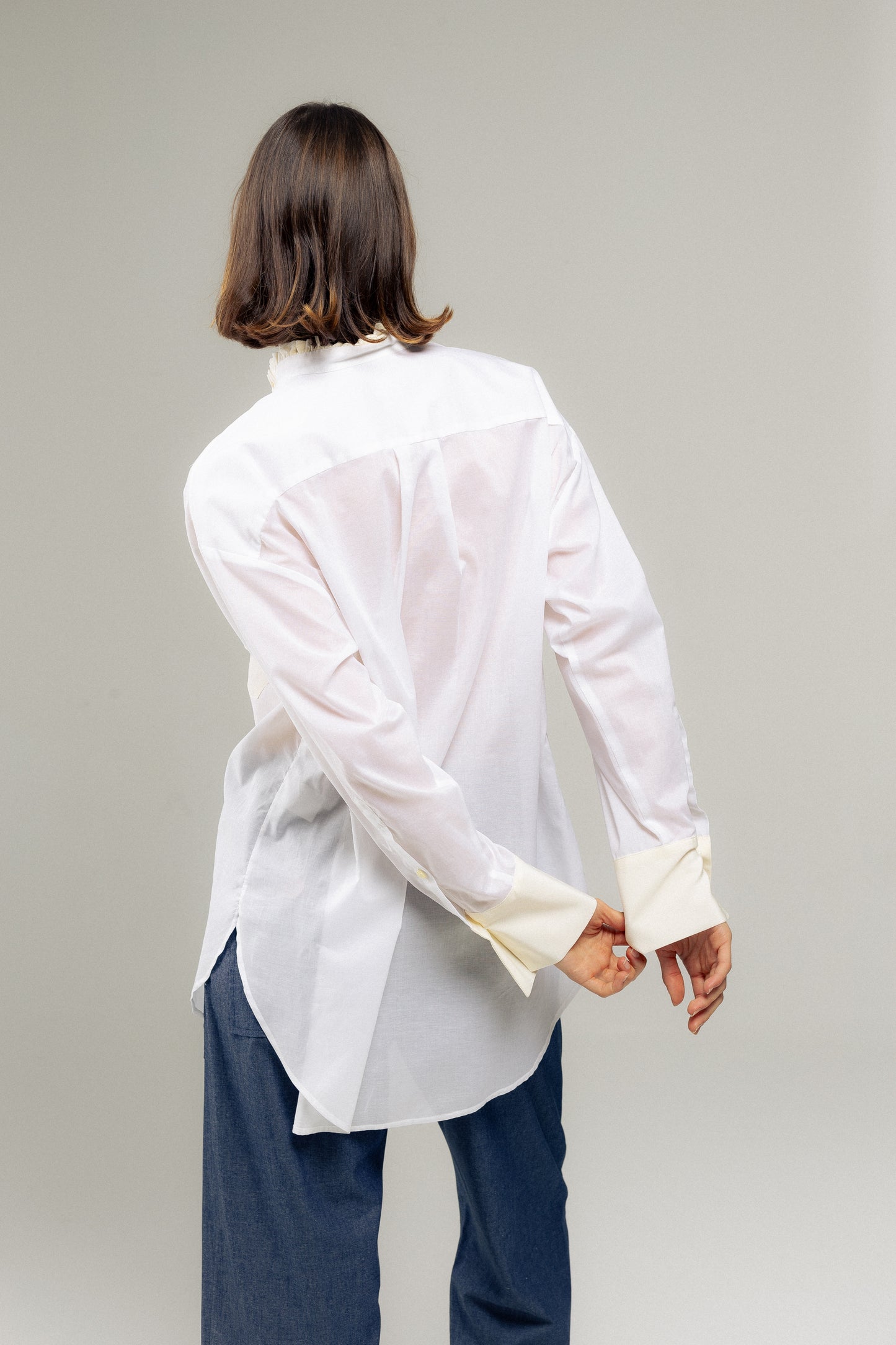 Camicia Alma | Mussola & Crêpe de chine