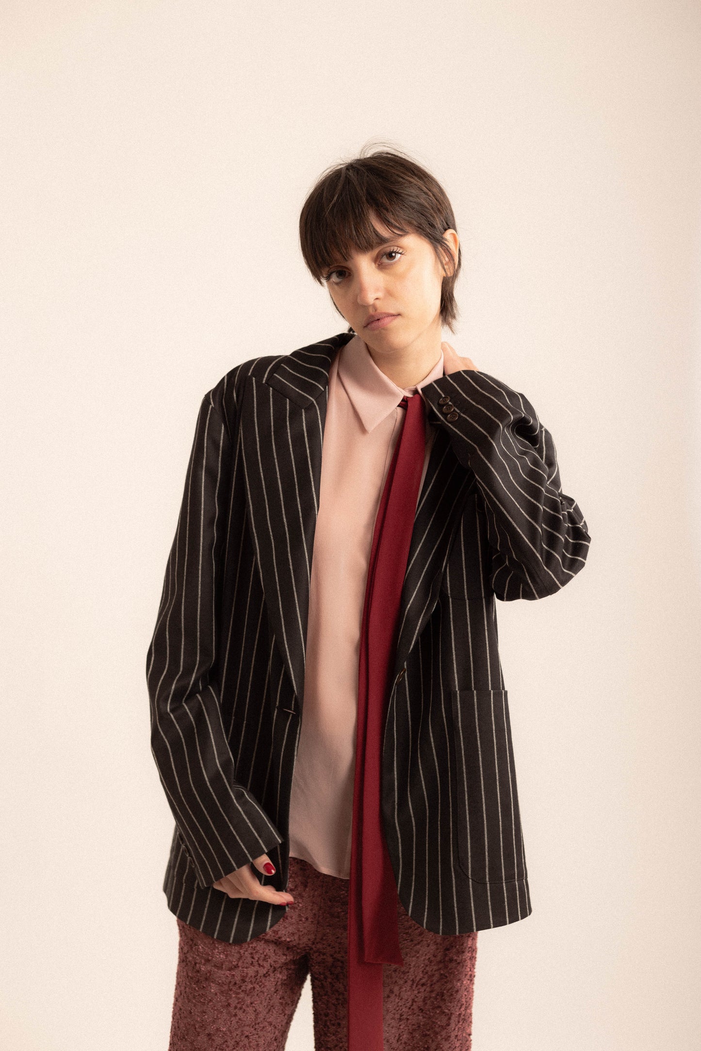 Blazer Tecla | gessato