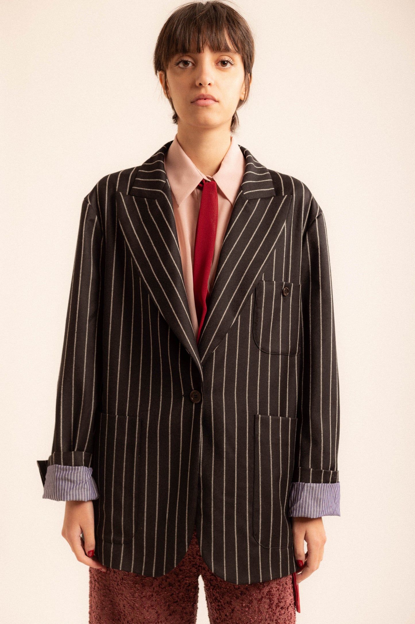 Blazer Tecla | gessato