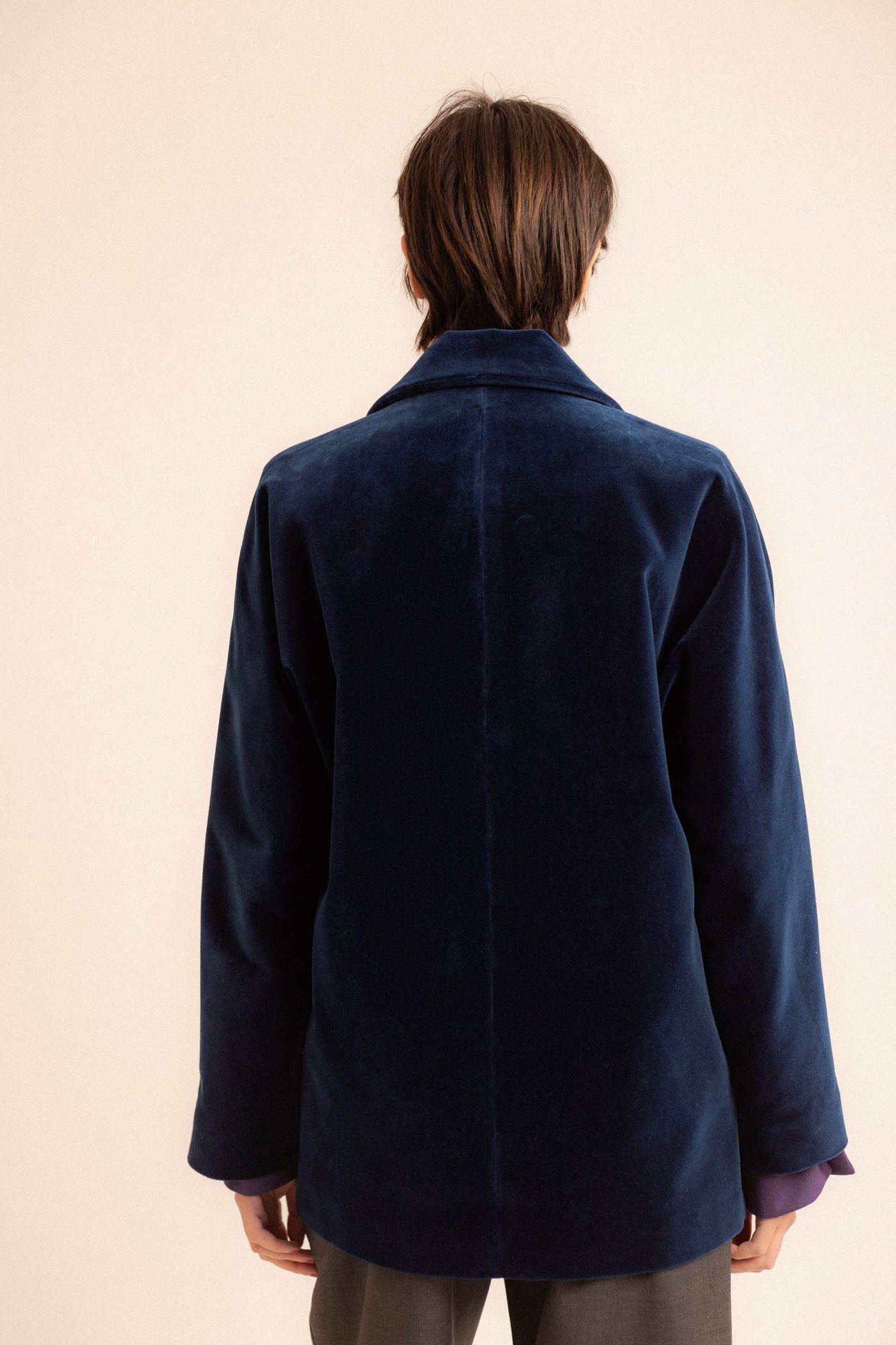 Blazer Valeria | velluto blu