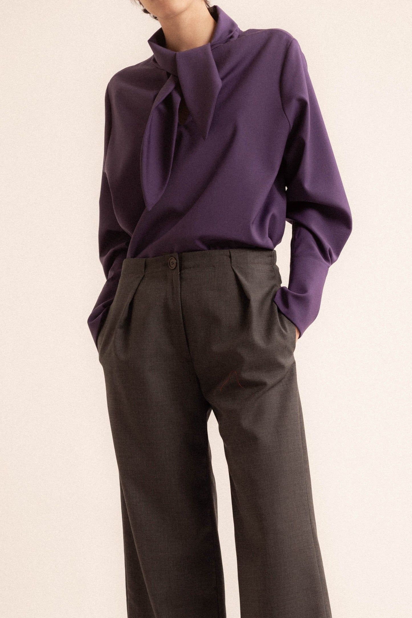 Blusa Charlotte | frescolana mirtillo