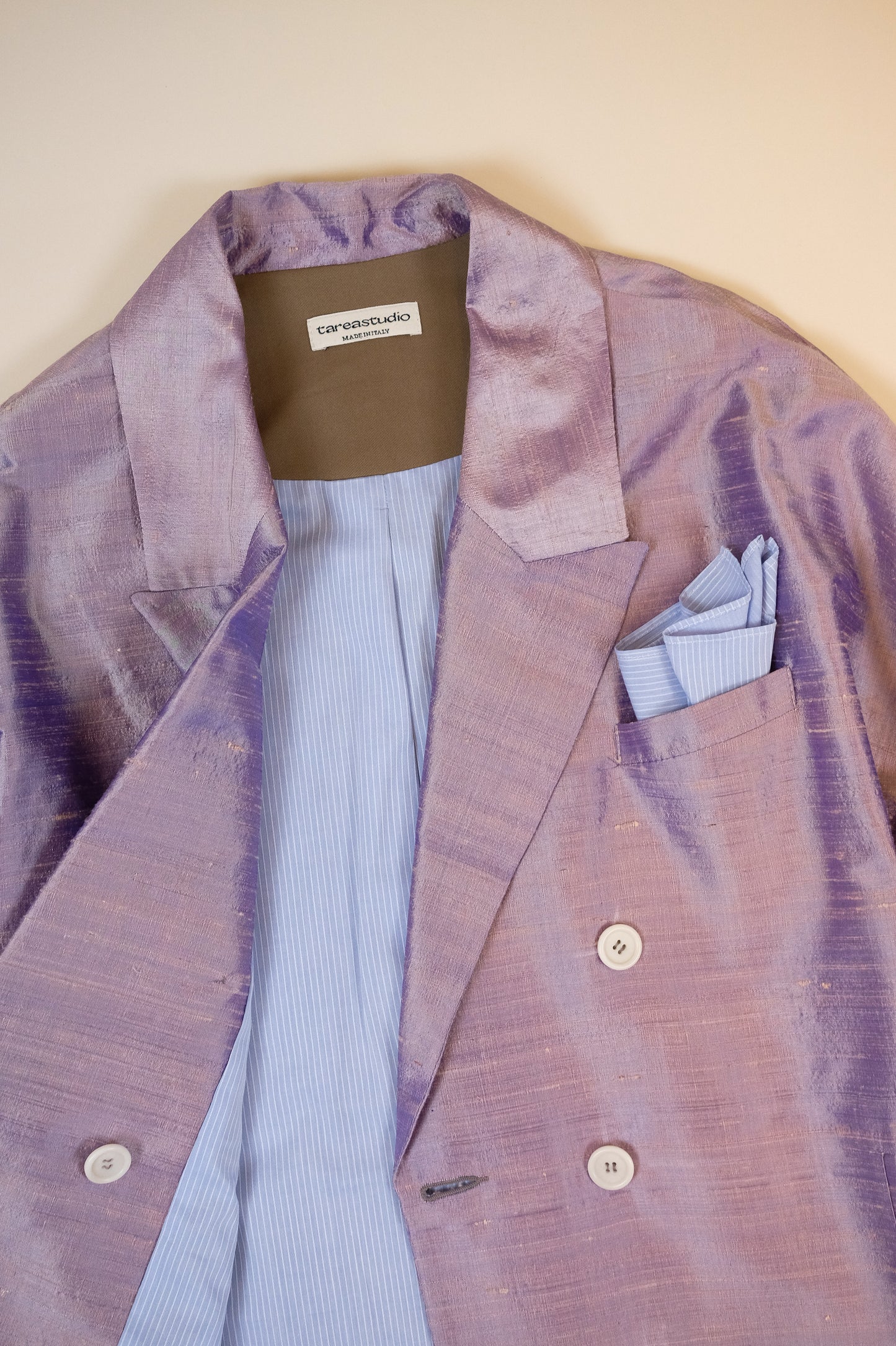 Giacca Valeria | Shantung Lilla