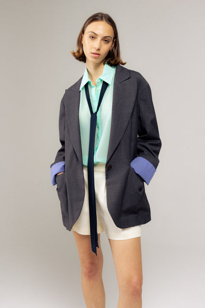 Blazer Tecla | Frescolana Grafite