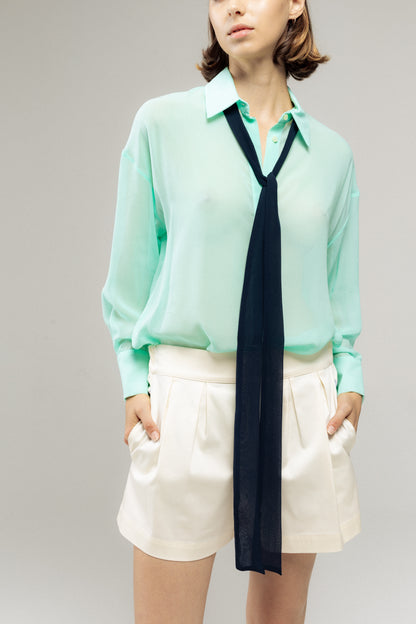 Camicia Eva | Georgette Acqua