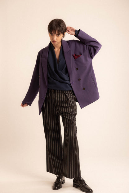 Blazer Valeria | frescolana mirtillo