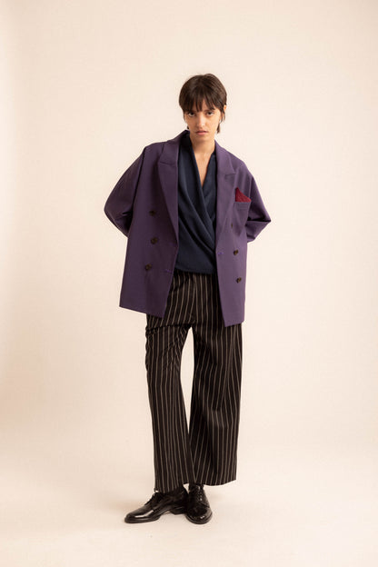 Blazer Valeria | frescolana mirtillo