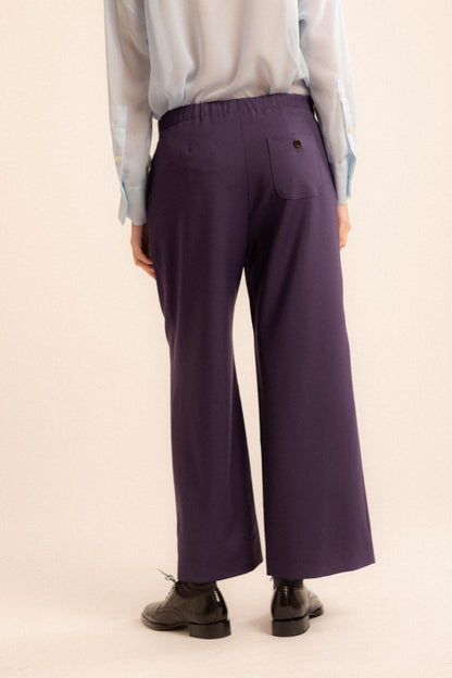 Pantalone Rita | frescolana mirtillo